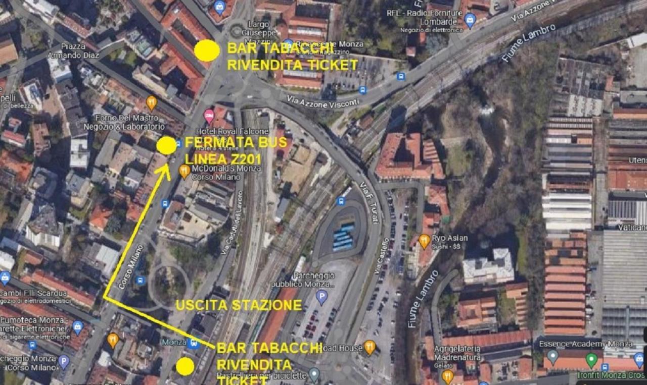 La Terrazza Su Monza Casa Vacanze Buitenkant foto